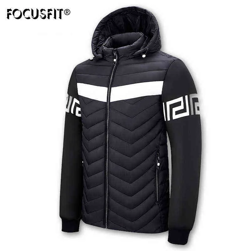 Men's Down Parkas Jacket White Goose Men And Women Clothing 2021 Winter Warm Hooded Coat Coats T220921