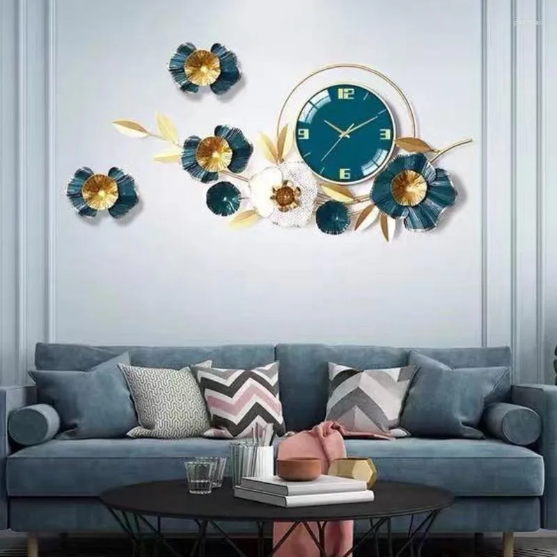 Wanduhren Wohnzimmer Hause Uhr Mode Kreative Klebstoff Moderne Minimalistischen Dekor Licht Luxus Nordic