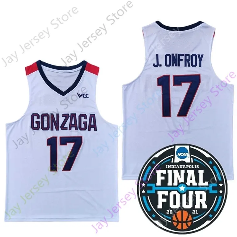 Gonzaga youth jersey hot sale
