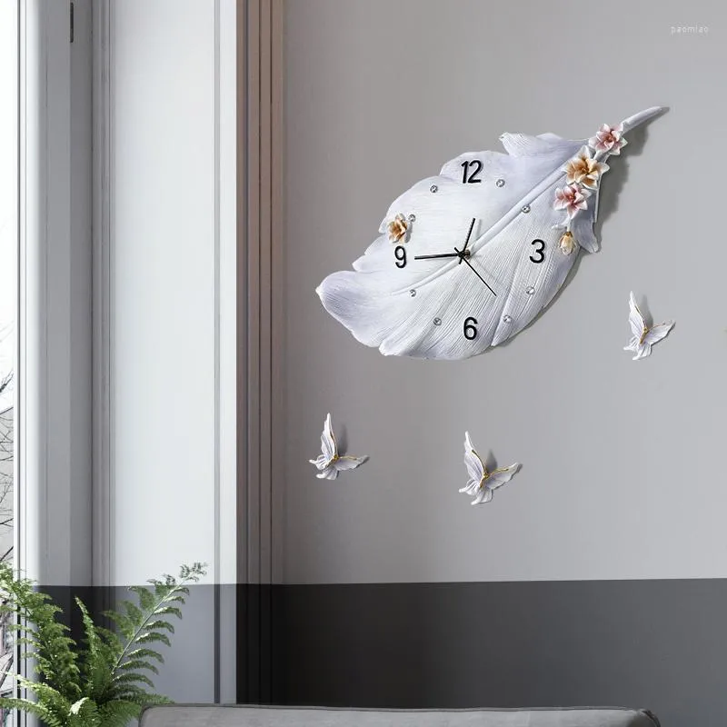 Wall Clocks Nordic Luxury Clock 3d Modern Design Creative Large Home Decor Silent Mechanism Horloge Murale Gift