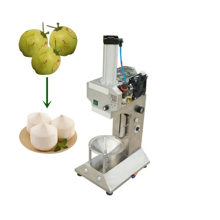 Trasformatori alimentari verde regolabile giovane automatico cocco cocco peeling macchina cfr da mare USA