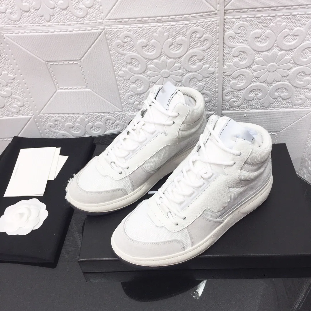 Buty Designer Wersja czysta ręcznie robiona 2022SS Chan White Xiaoxiang Autumn Casual High-Top Sneakers