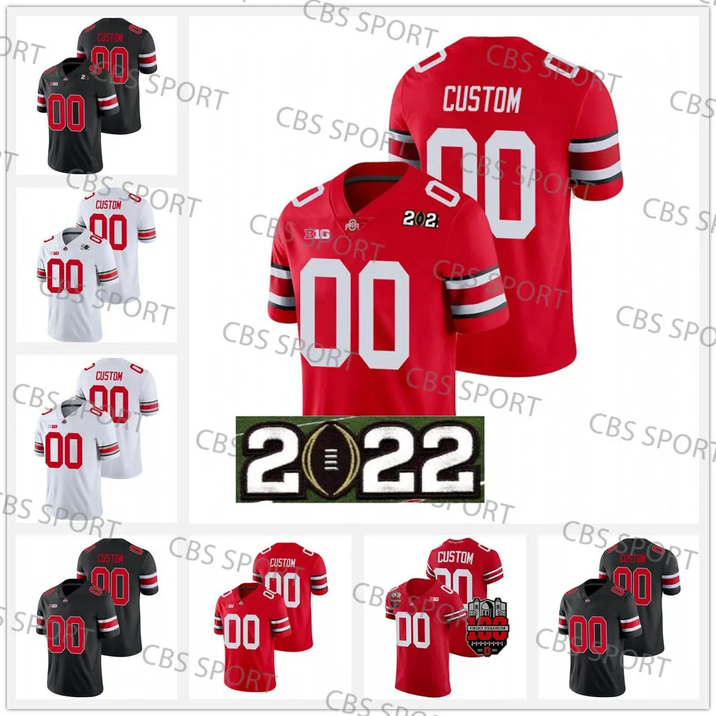 Justin Fields Ohio State Buckeyes Limited Football Jersey Smith-Njigba C.J. Stroud Treveyon Henderson Troy Smith Men Joey Bosa Women Chase