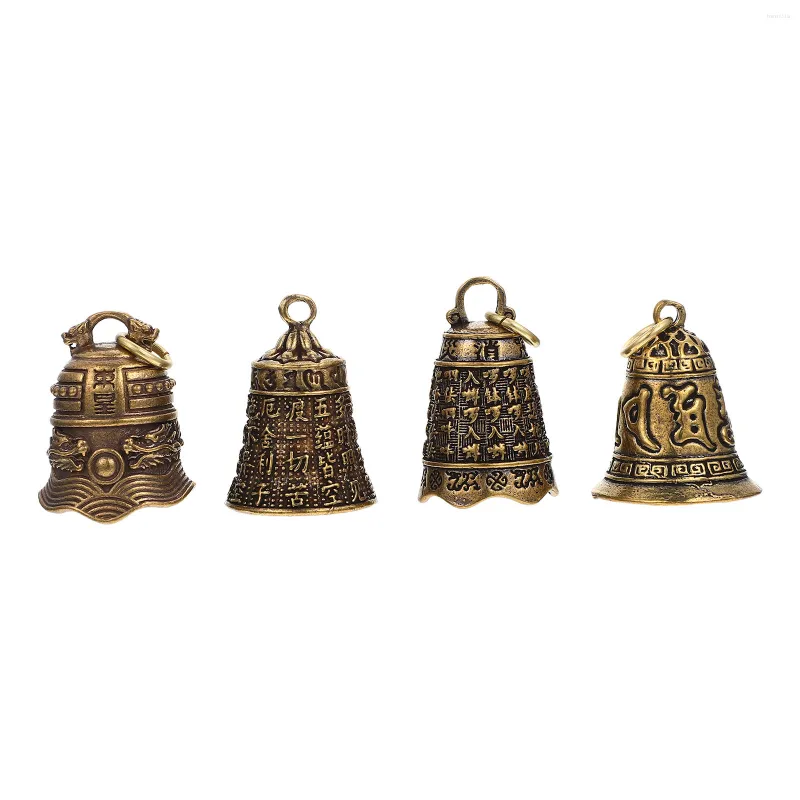 Feestbenodigdheden Bell Bells Vintage hangende messing jingle charmes antieke hanger bronzen decoratie koestijl hangers sieraden klein