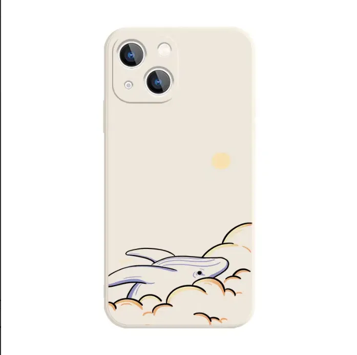 Cajas de protección de ballenas portada de teléfono móvil para iPhone 13/Pro/Max/12