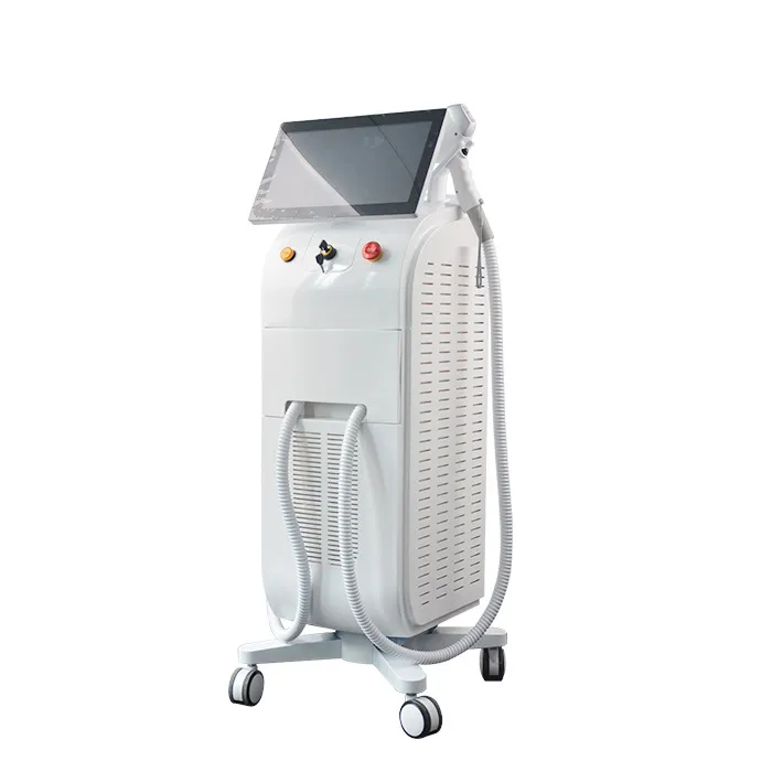 Professional Diode Laser Hair Removal Machine 3 våglängd 808nm 755nm 1064nm Trio Lazer Alexandrite Ta bort hårstrån Platinum Ice Equipment