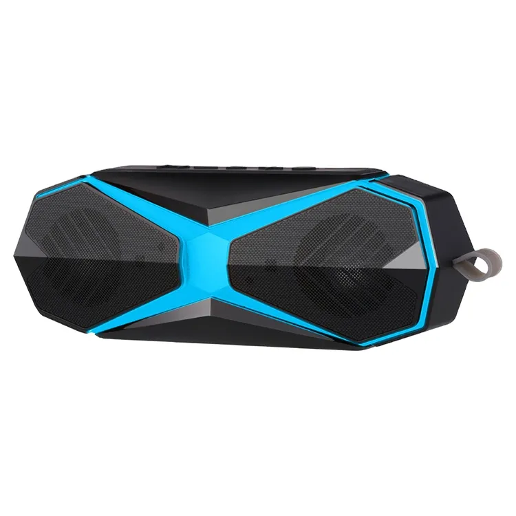 IPX7 Bluetooth à prova d'água IPX7 alto-falantes sem fio Hi Fi Sound Super Bass embutido Microfone ao ar livre BikeStereo Portable portátil com porta Aux da porta Aux