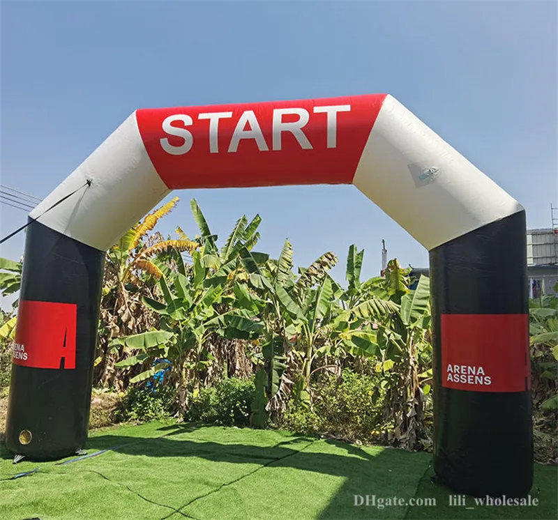 Wholesale Inflatable Race The Gate Way Arch For Start And Finish Line