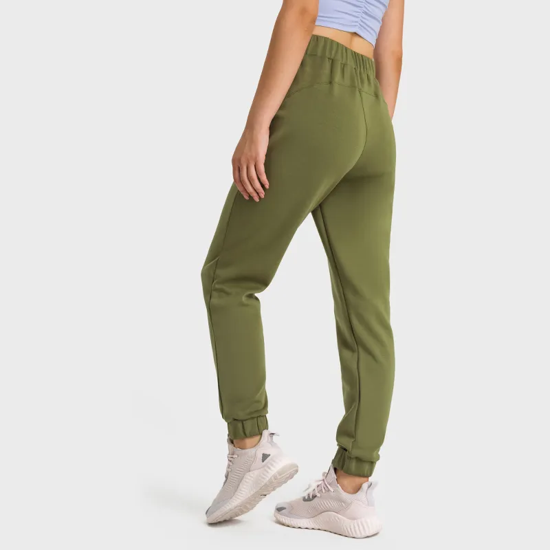 L-208 Pantalon de survêtement pour femme Pantalon de yoga Coupe ample Joggers avec poches pour les mains Pantalon de survêtement décontracté Leggings super doux et délicats Traning T226s