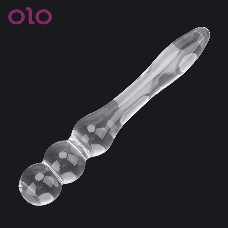 Anal Toys OLO Anal Plug Anus Backyard Stopper Perles De Verre Anal Plug Gode Butt Plug Butt Stimulation Sex Toys pour Hommes Femmes 220922