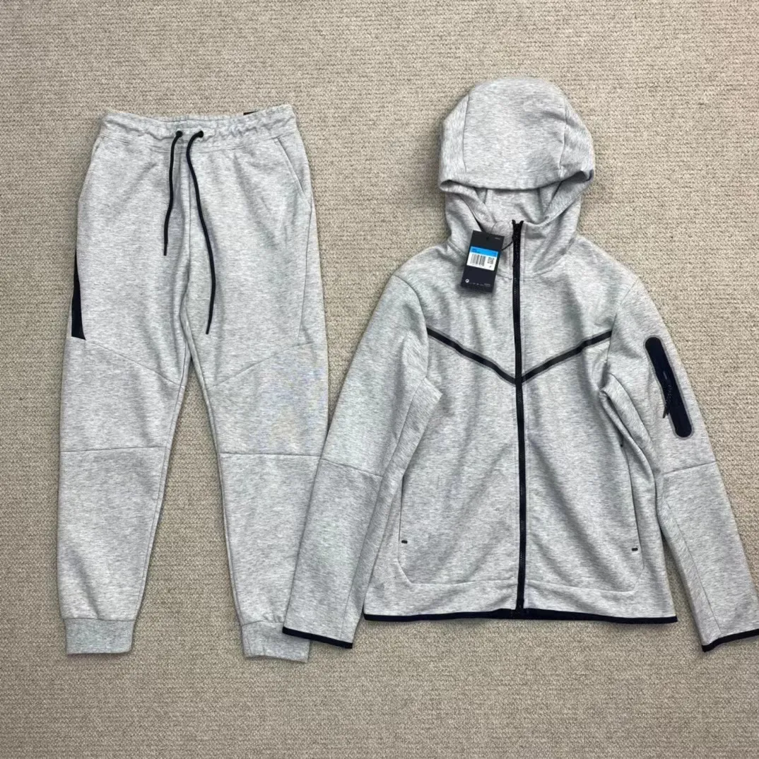 tjock män kvinna tech fleece toppkvalitet män designer huvtröjor sport Byxor jogger Byxor Träningsoveraller Underdelar par Joggers byxa