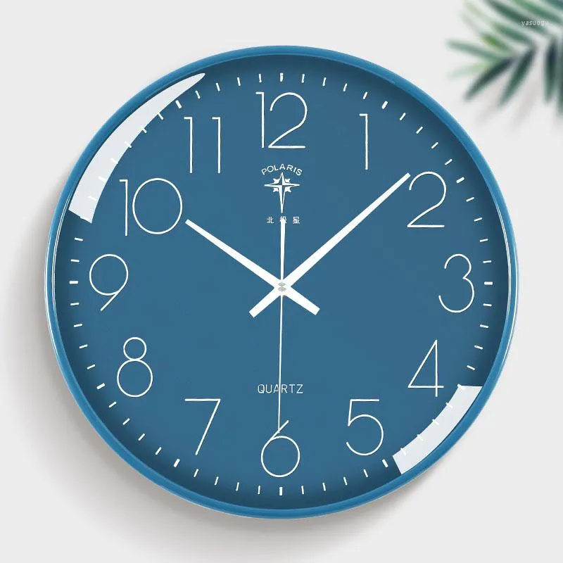 Wall Clocks Classic Kitchen Digital Clock Modern Design Round Silent Led Decorative Hall Reloj Pared Decoration