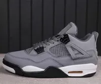 4 Cool Grey men Outdoor Sports Shoes 4s Chrome-Dark Charcoal-Varsity Maize Basketball Sneakers 308497-007 With Box us 7-12263Y