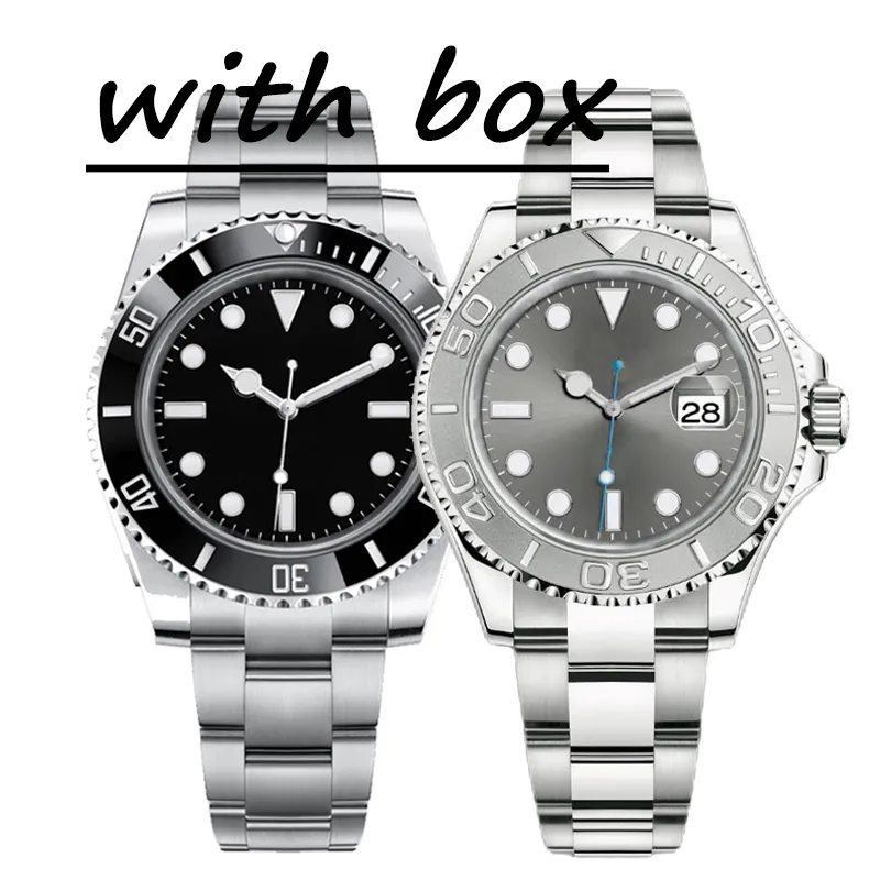 lmjli-Mens Watches Automatic Mechanical Ceramics 41mm Full Stainless Steel Waterproof Watch Luminous Sapphire Wristwatches Montre de luxe