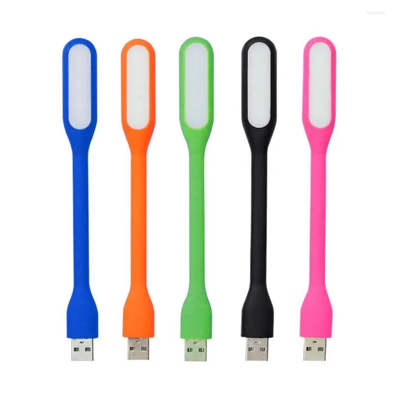 محمولة DC 5V 1.2W MINI USB LED LID مرنة Ultra Bright Reading Light Spot Lamp لجهاز الكمبيوتر المحمول Power Bank PC 9 Colors