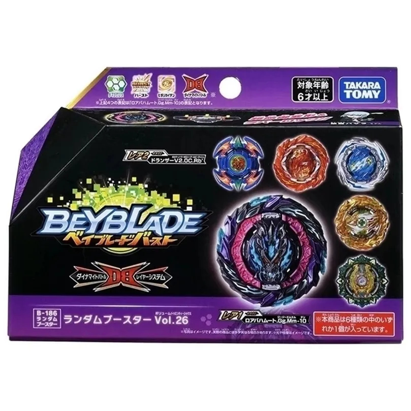 Spinning Top Tomy Beyblade Burst DB B186 Random Booster Vol 26 Random 1st 220921