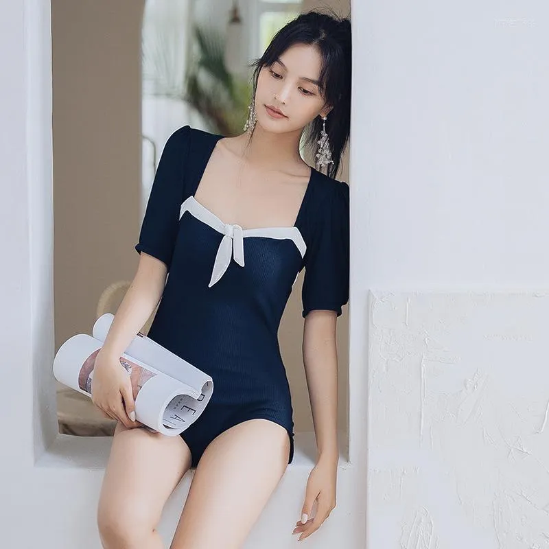 Kvinnors badkläder Kvinnors 2022Sexy Long Kjol Tvådelar i ett stycke baddräkt Damer 2022 Koreanska ins omslag Belly Slimming Spring