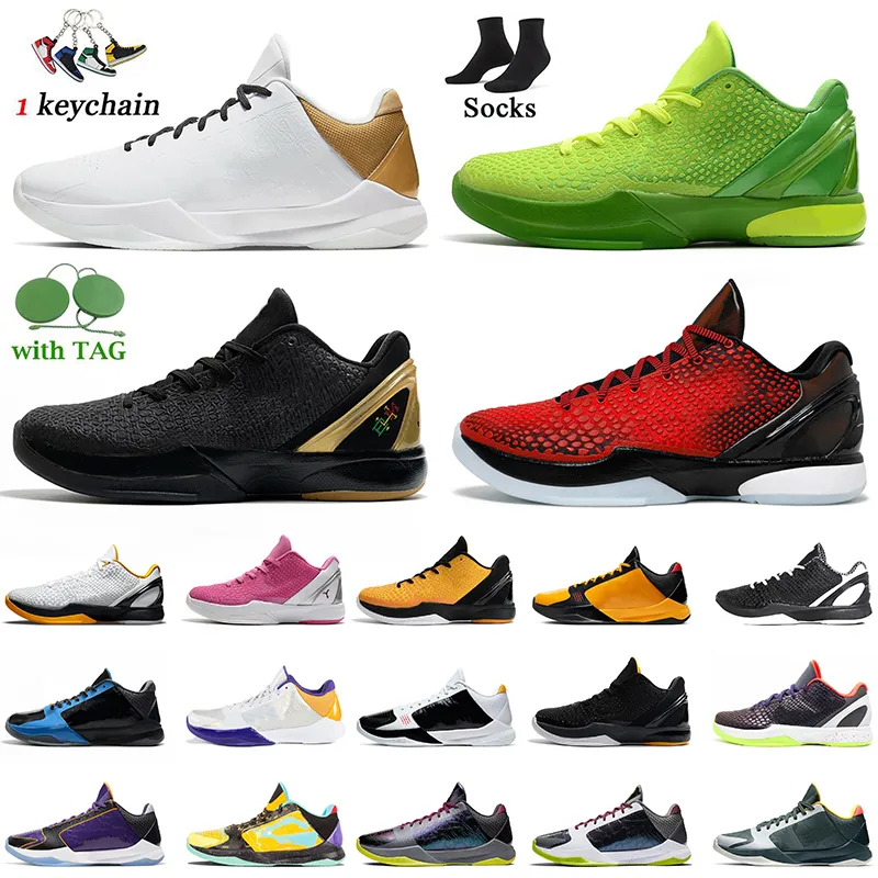 Mambacita 6 Protro 5 Grinch All Star Basketball Shoes 2023 Fashion