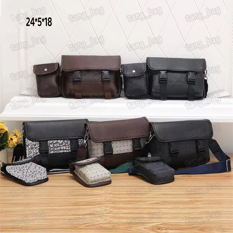 Designer Cross Body shoulder bags men handbags messenger bag 2 piece set satchel fashion handbag for man presbyopic Crossbody