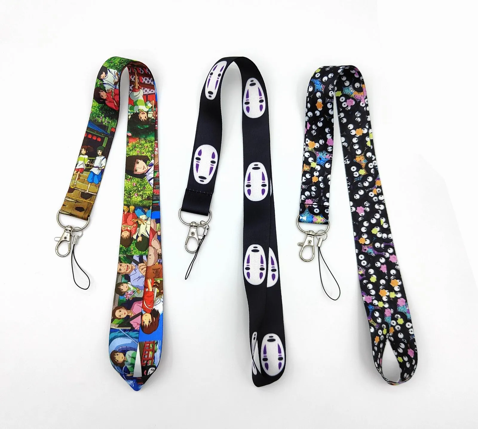 2022 Wholesale 20pcs Cell Phone Straps & Charms Japan anime Styles Celebrity Lanyard Fashion Keys Mobile Neck ID Badge Holders Pendant gift Jewelry Accessories