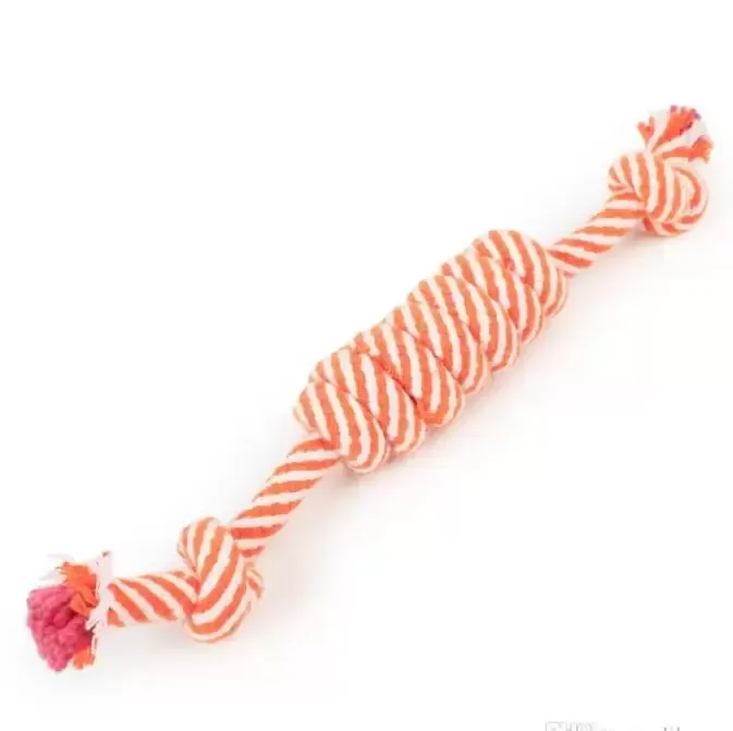 Pet Toys for Dog Funny Chew Knot Cotton Bone Rope Puppy Dog Toy Pets Dogs Pet Supplies for Small Dogs for Puppys C0808G02