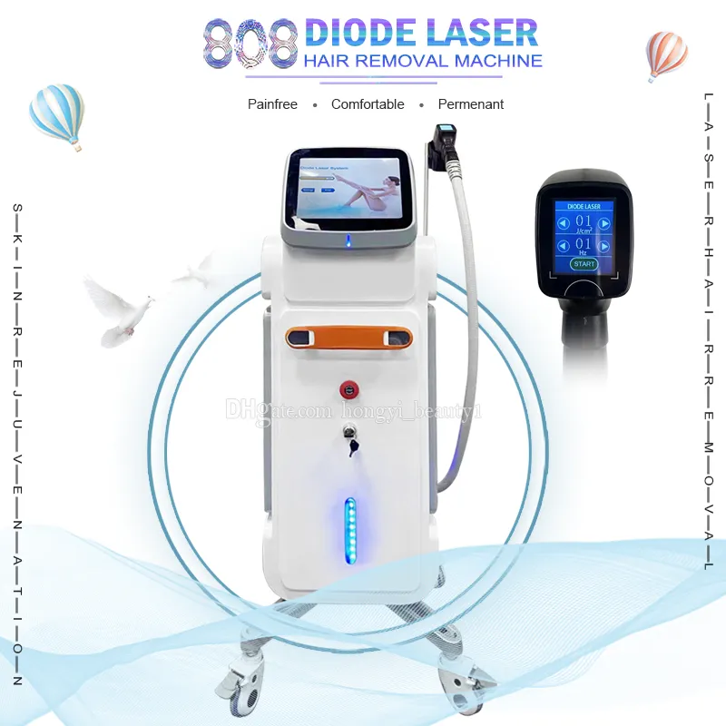 Laser Hair Removal Skin Rejuvenation Machine 808nm Lazer Hair Reduction Treatment Painless Equipment FDA Approved