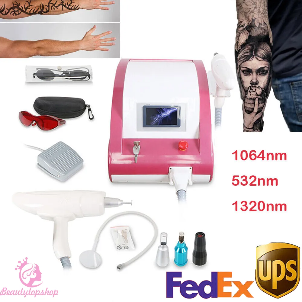 Yag Tattoo Augenbrauen Lipline Entfernung Maschine Pigment Spot Pico Hautverjüngung