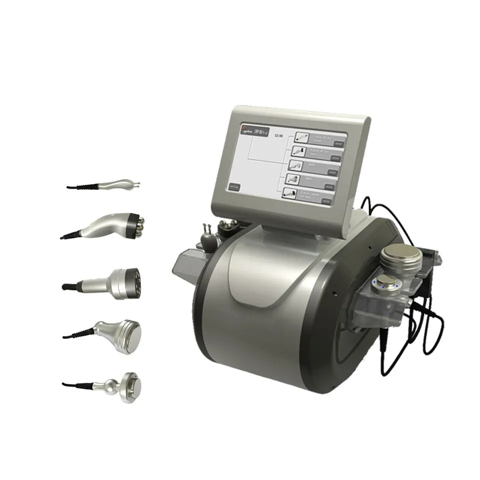 Machine amincissante 5 en 1 pour le corps, système de Cavitation sous vide 40K, perte de poids, beauté, réduction de la Cellulite, RF