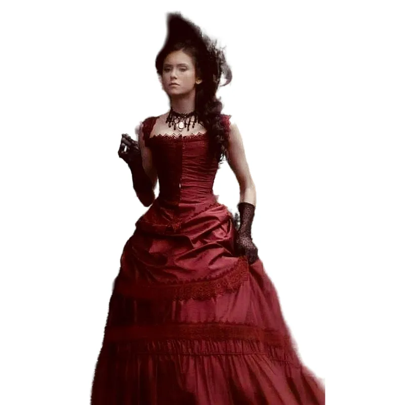 steampunk formal dress Women's Sleeveless Gothic Dress with Corset Halter Lace Swing Cocktail Dress Tulle Dress Formal Casual Halloween Punk Hippie Dresses main image 0