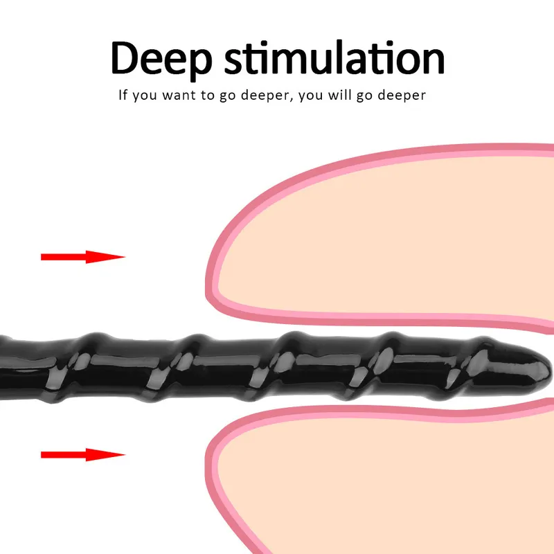 50cm Lange Dildo Sex Peitsche Anal Plug Für Frauen l Männer Butt Dilatator Männlicher Masturbator Weibliche Erotische Spielzeug_voghion.com