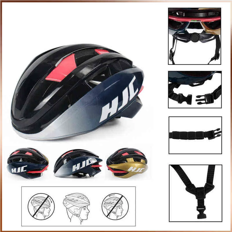 Cycling Helmets HJC IBEX Cycling Helmet Outdoor Sports Ultralight Aero Safety Cap Road Bicycle MTB Bike Anti-collision Helmet Capacete Ciclismo T220921