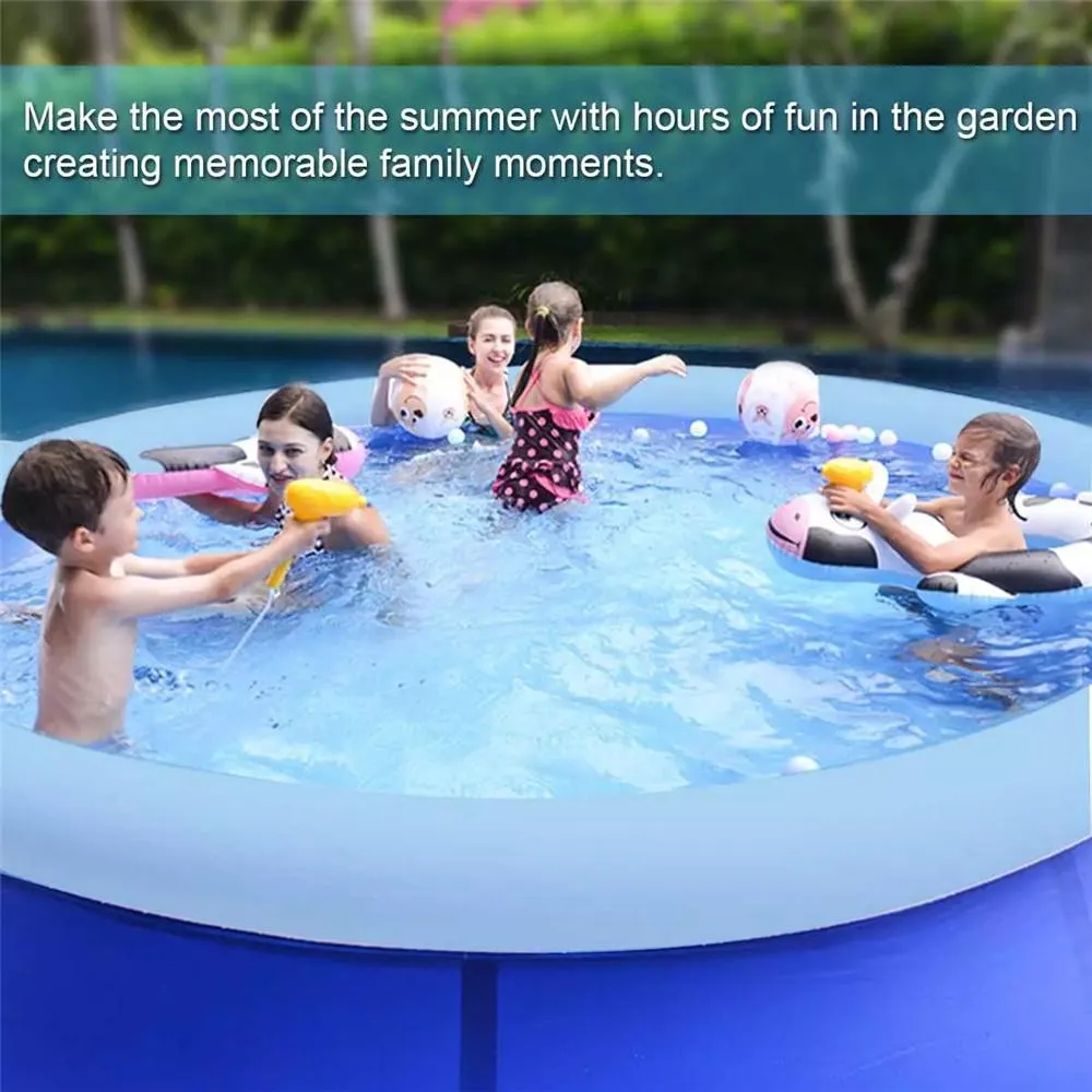 Grande Piscina Gonfiabile Famiglie Ispessita Giardino In PVC Casa Bambini  Gioco In Cortile Nuoto Centro Fresco Bambini Adulti Da 183,73 €