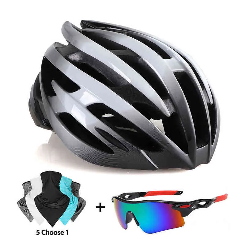 Bisiklet kaskları Ultralight Bisiklet Kask Triatlon Yol Bisiklet Kaskları Açık Spor Güvenlik Şapkası TT Aero Kask Yarışı Bisiklet Ekipmanları Unisex T220921