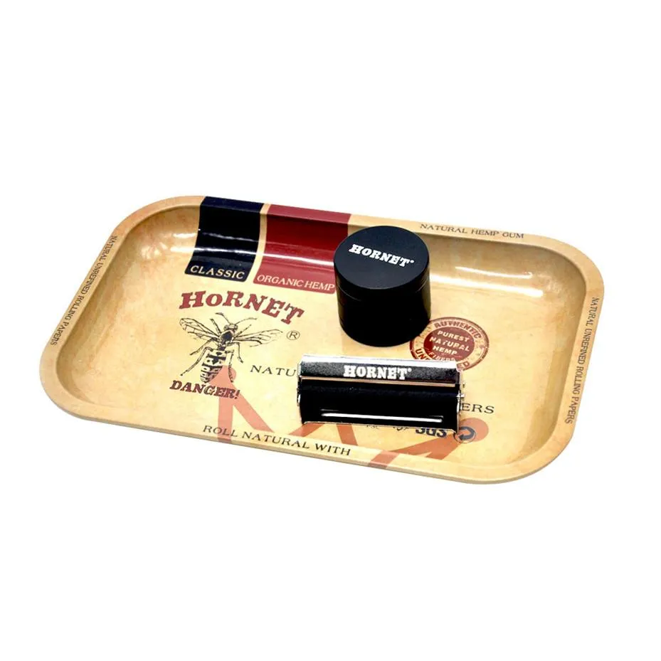 Cigaretter Maker Tool Rolling Tray Kit Combo Metal Rolling Tray Mini 4