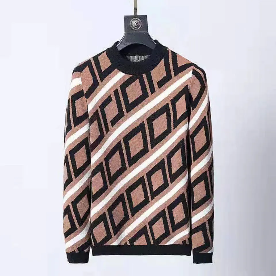 Luxury Mens Winter Cashmere Sweater Men With Designer Letter