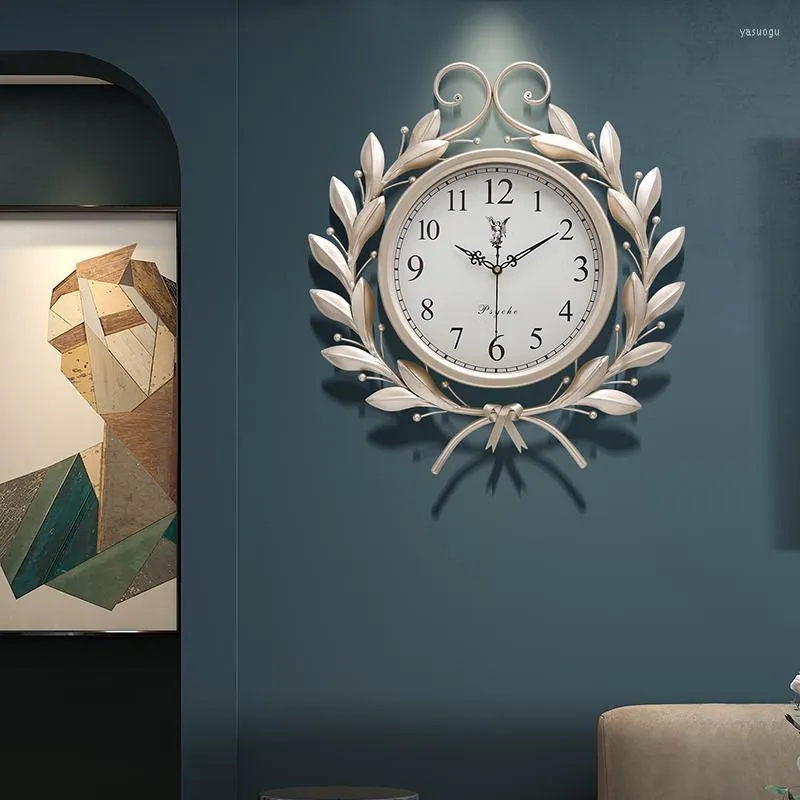 Zegary ścienne dekoracyjny duży zegar nowoczesny design luksusowy nietypowy mechanik zegarki kuchenne RELOJ Dekoracja do domu