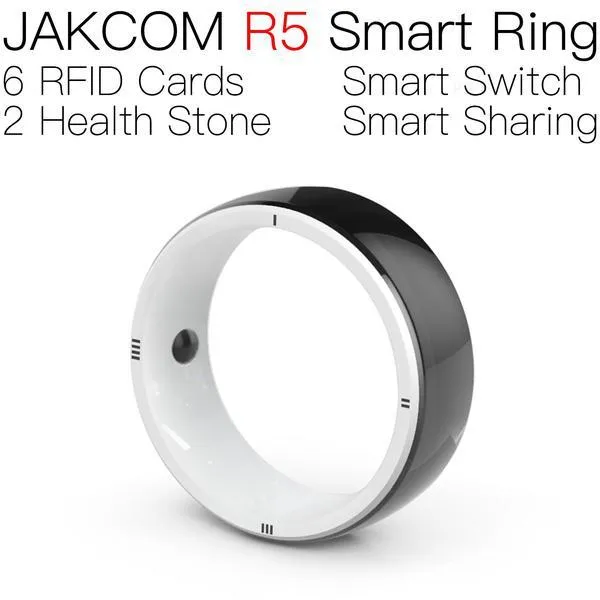 JAKCOM R5 Smart Ring nuevo producto de Smart Wristbands que combina con la pulsera inteligente de frecuencia cardíaca pulsera ecg semaco pulsera inteligente inalámbrica