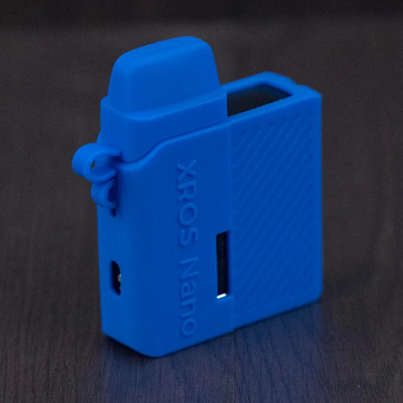 XROS Nano Silikonfodral Gummihylsa Skyddsskydd Skin för XROS Nano Kit Pod Battery Box Mod