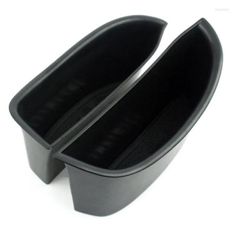 Car Organizer 2PCS Armrest Container Front Door Storage Box Handle Pocket Compatible Accessories For Infiniti QX30 2022-2022