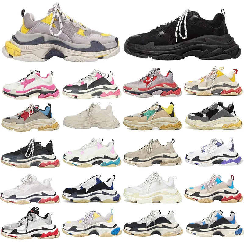 Save Big on Bulk Balenciaga Sneakers Triple Designers Triple S Casual Shoes  Running Outdoor Shoes Fashion Mens Womens Rose Gold Multi Color Trainers