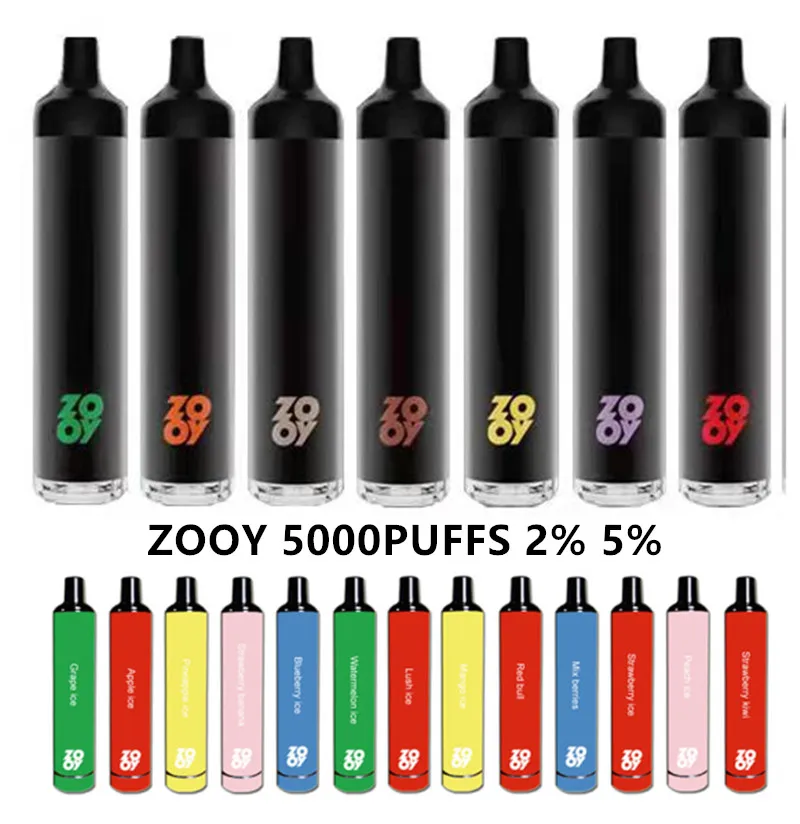 Vape Pen Original ZOOY PRO 5000 Puffs Disposable Vapes Box 5000 Devices