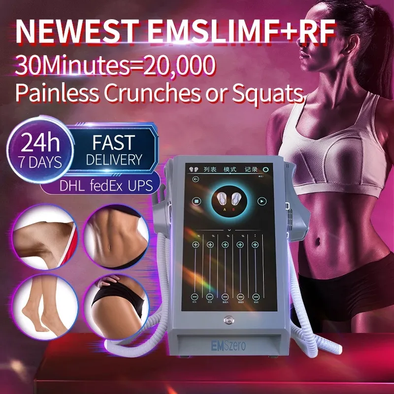2023 DLS-EMSLIM Neo RF 13 Tesla Hi-EMT Shaper Emszero Fat Burner pour développer les muscles de la hanche