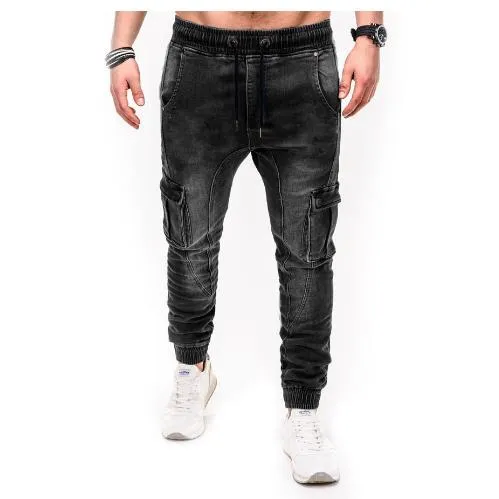 2021 Spring New Tide Mens Cargo Jeans Fashion Multiple Pockets Jean Man  Oversized Water Wash Denim Pants Pantalon Cargo Homme From Prettyfaces,  $33.38