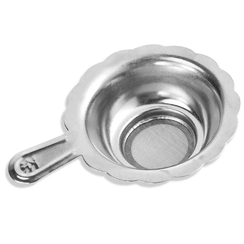 Stainless Steel Tea Strainers Tool Special Fine Filter For Teapot Household Teas Set Accessories RRB15682