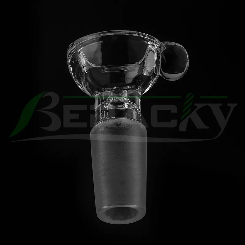 DHL Beracky Smoking Accessories Heady Glass Bowl Clear Thick Walled 14mm 18mm Male Glass Bong Bowls Piece For Water Bongs Dab Oil Rigs