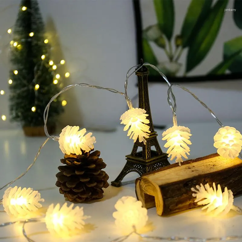 Stringhe luci a LED per vacanze impermeabili 1,5 m 3 m 6 m 10 m luci notturne per decorazioni natalizie colorate bianche calde
