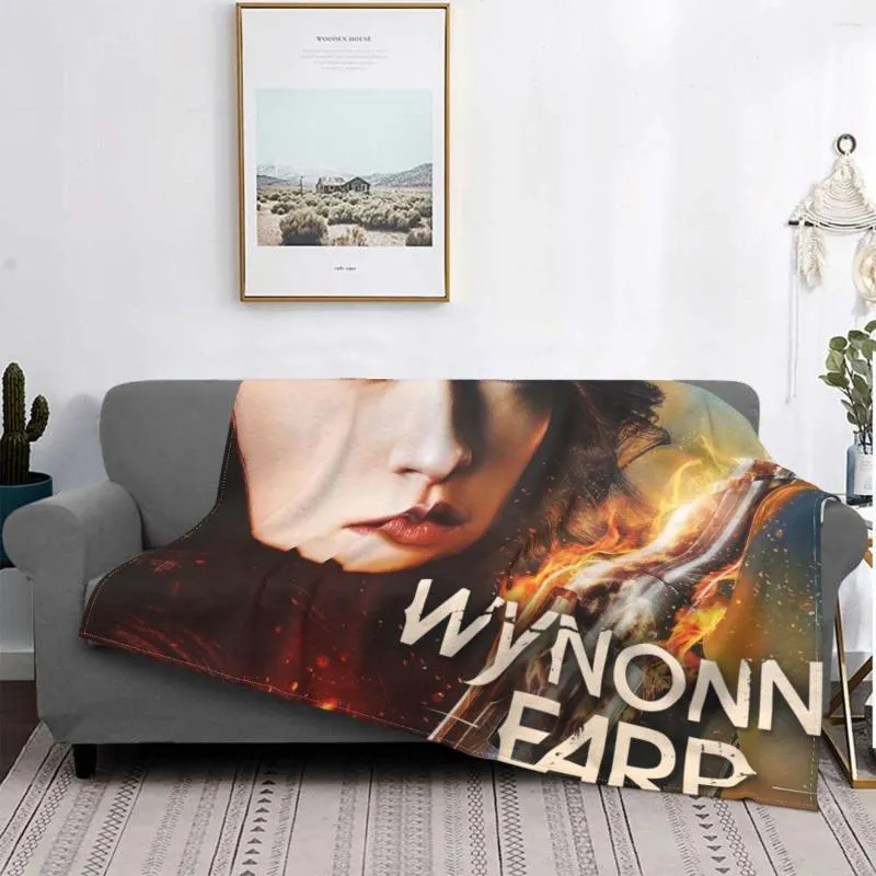 Coperte Wynonna Earp Tappeto Soggiorno Floccato Tessile Una coperta da letto Copre Flanella di lusso