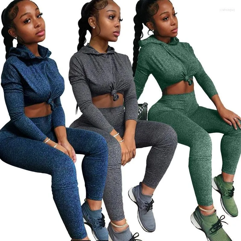 Pontas de duas peças femininas feminino zkyzwx sexy set bandage moletom molho de fitness de outono para mulheres preto tracksuit club wear