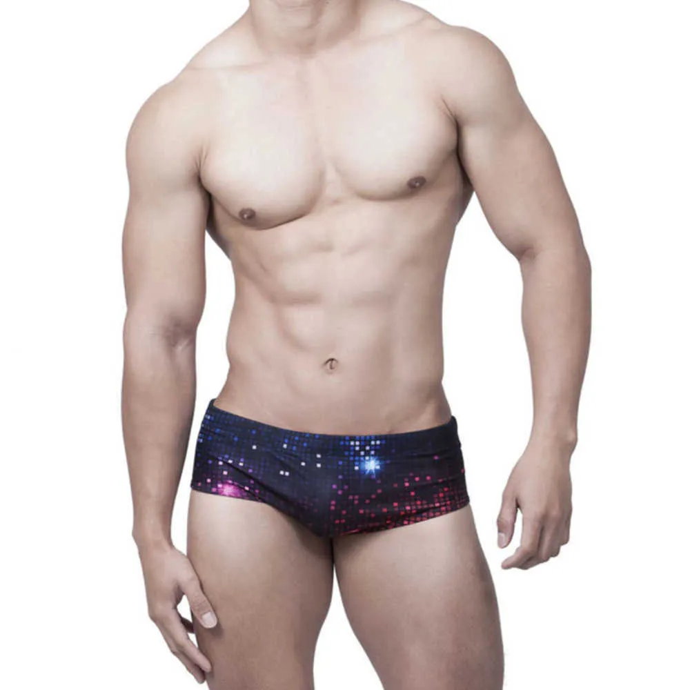 Costumi da bagno da uomo Slip Sexy Nuoto Bikini corto Boxer Trunks Beach Surf Quick Dry Gay Costumi da bagno J220913