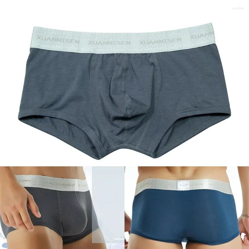 Underpants Fashion Shorts U Convex Pouch Boxer Men Underwear Mens Cotton Man Boxers Underpant Boxershorts Men's Intimate